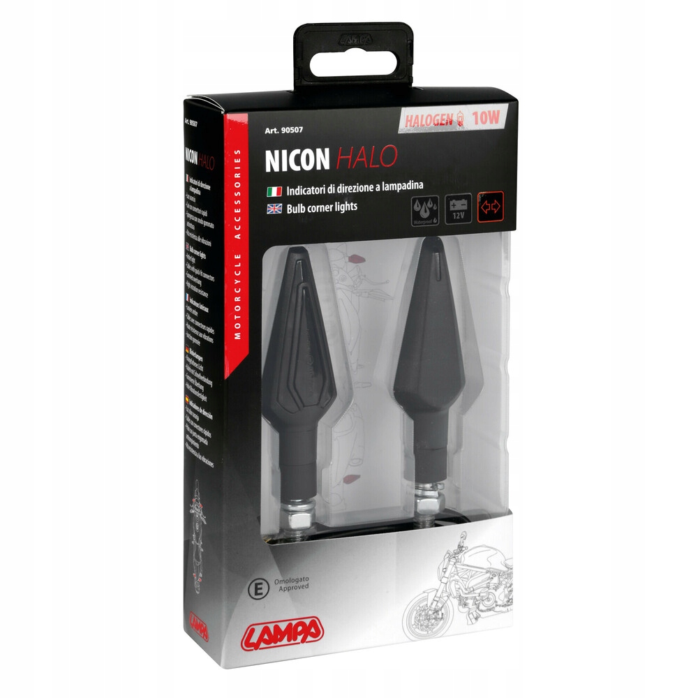 Kierunkowskazy LAMPA NICON HALO 10W Black Producent Lampa