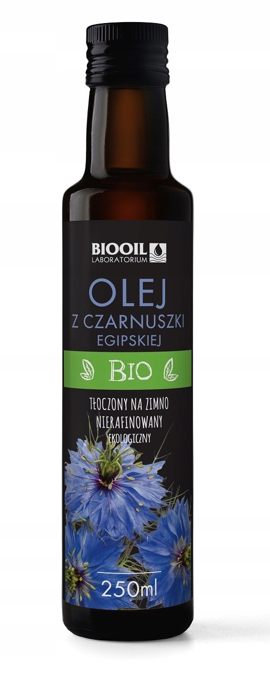 Levně Olej z černého kmínu lisovaný za studena bio 250 ml biooil