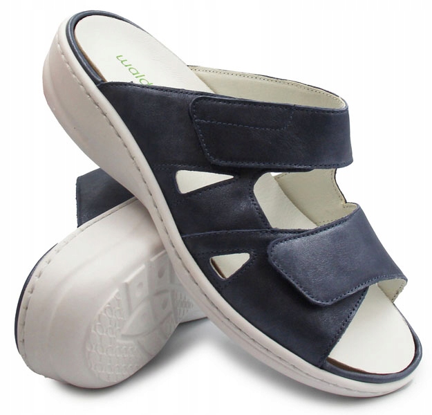 Nazouváky pro ženy k práci ve stoje, kožené Waldlaufer 408519 37