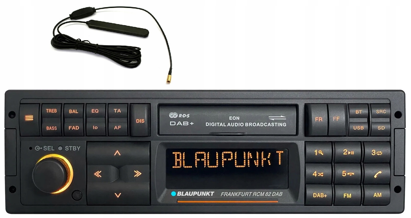 Blaupunkt Frankfurt Rcm 82 Autorádio Retro Bluetooth anténa Dab