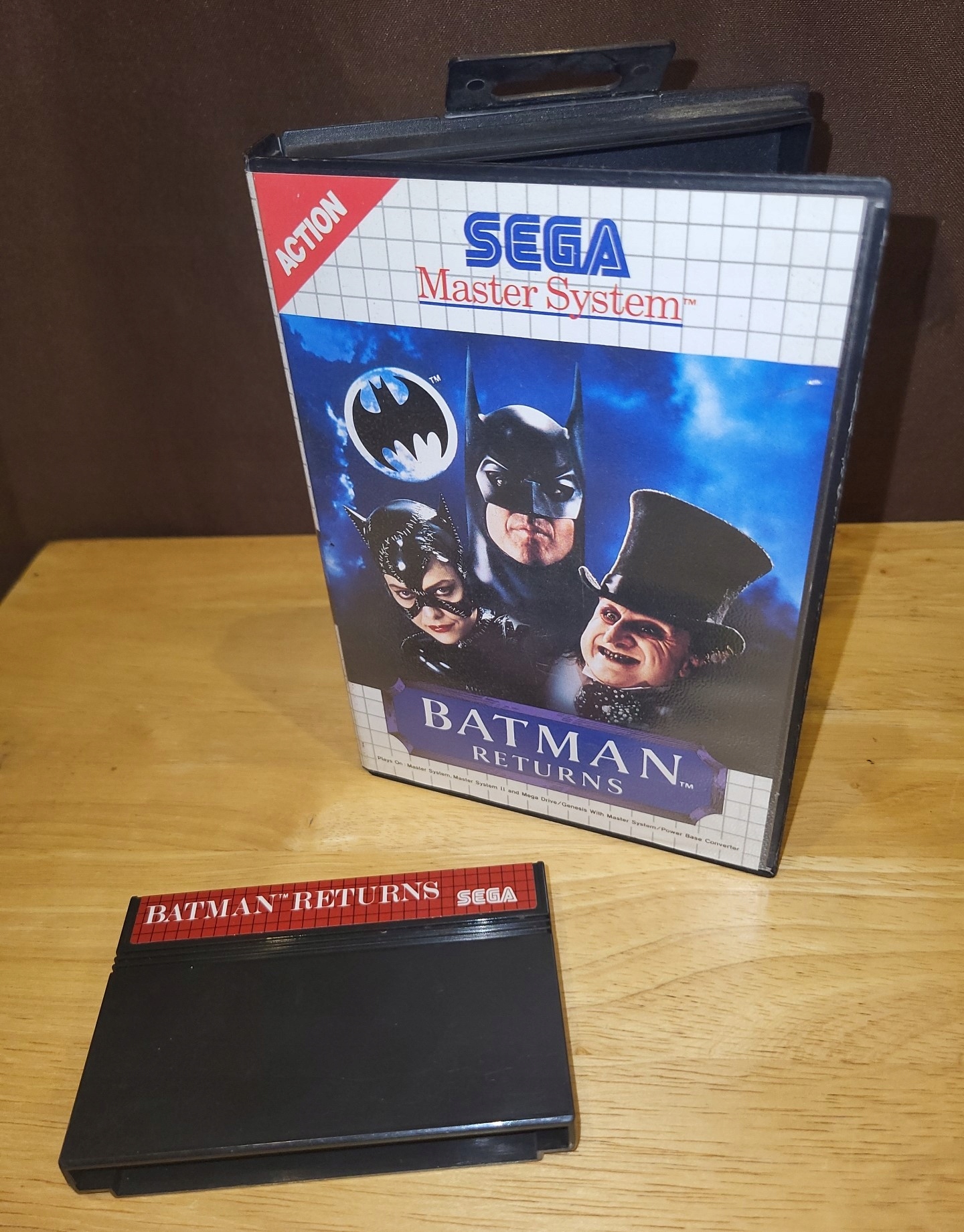 BATMAN RETURNS - SEGA MASTER SYSTEM SMS PUDEŁKO