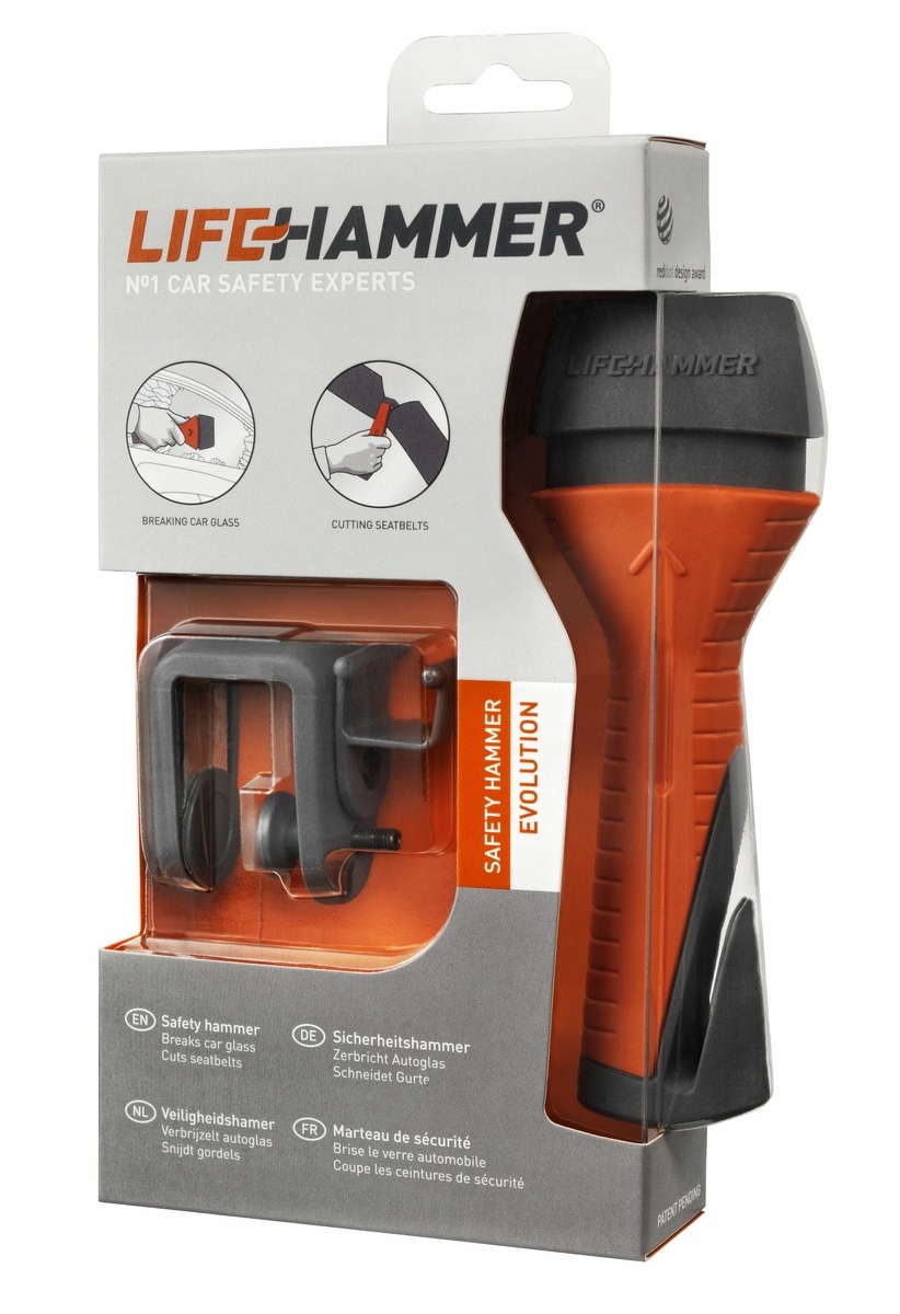 

Samochodowy młotek bezpieczeństwa Lifehammer Evolu