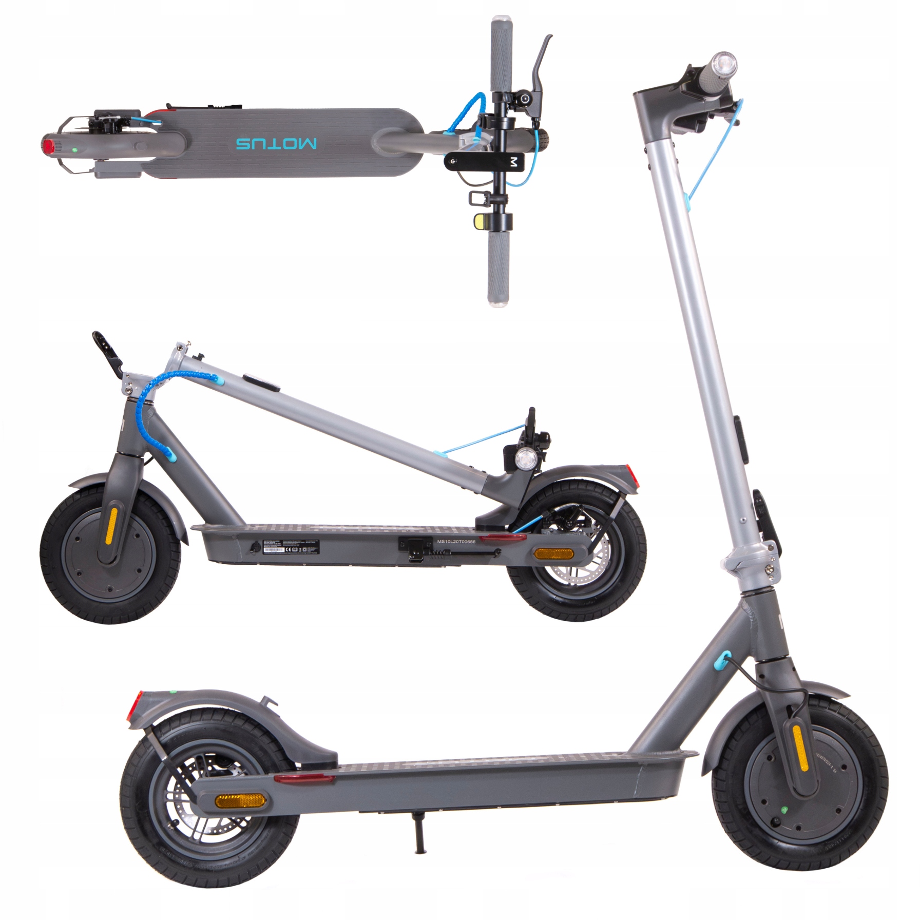 Motus Scooty 10 Lite Gen Stylowy i Lekki Pojazd Elektryczny 700W