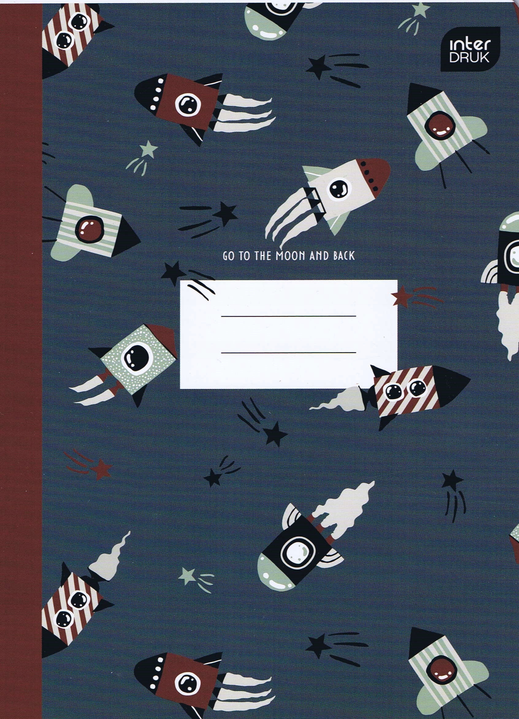 

Zeszyt A5 16k trzylinia czerwona Uv MIX Wzór 15