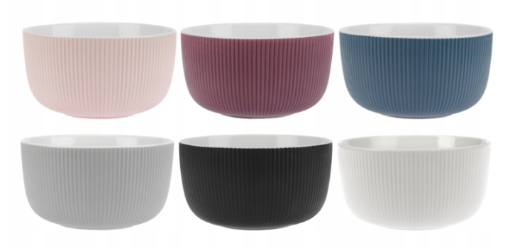 MISECZKA Salaterka Miska na Zupę Przekąski z Porcelany OLYMPIA 500 ml MIX