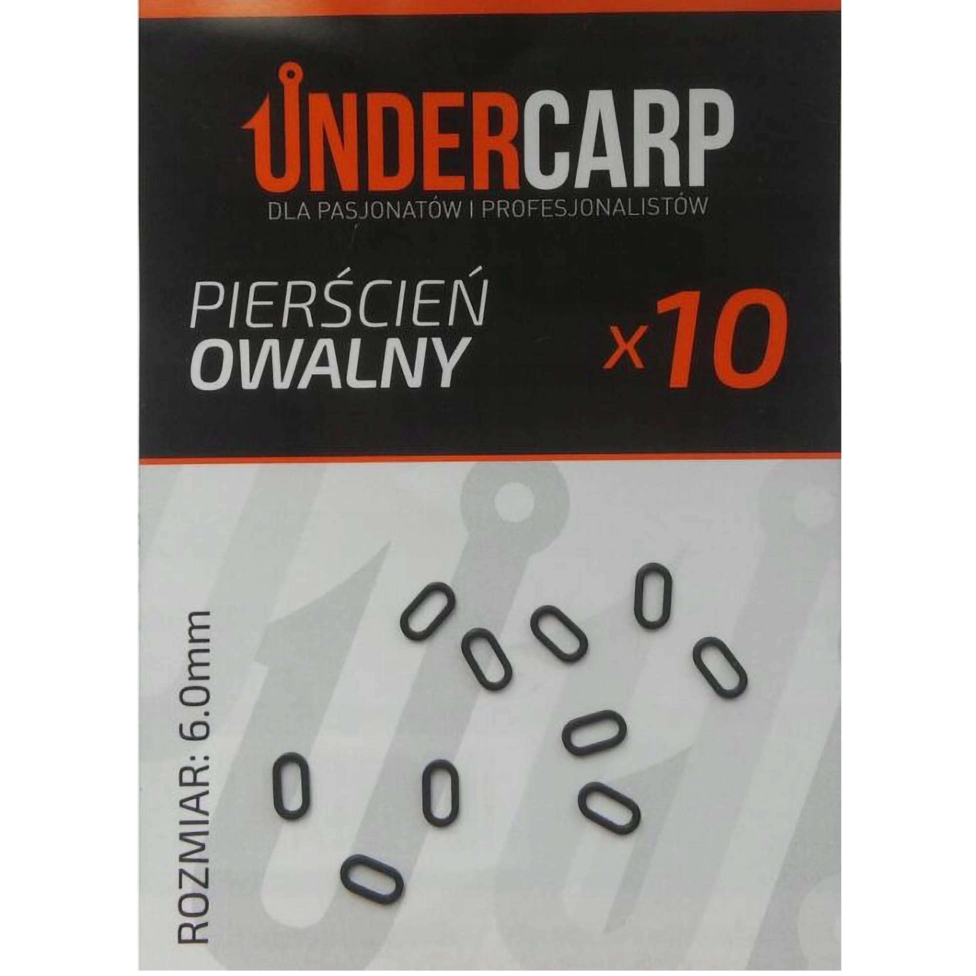 Pierścienie Owalne Undercarp 6mm