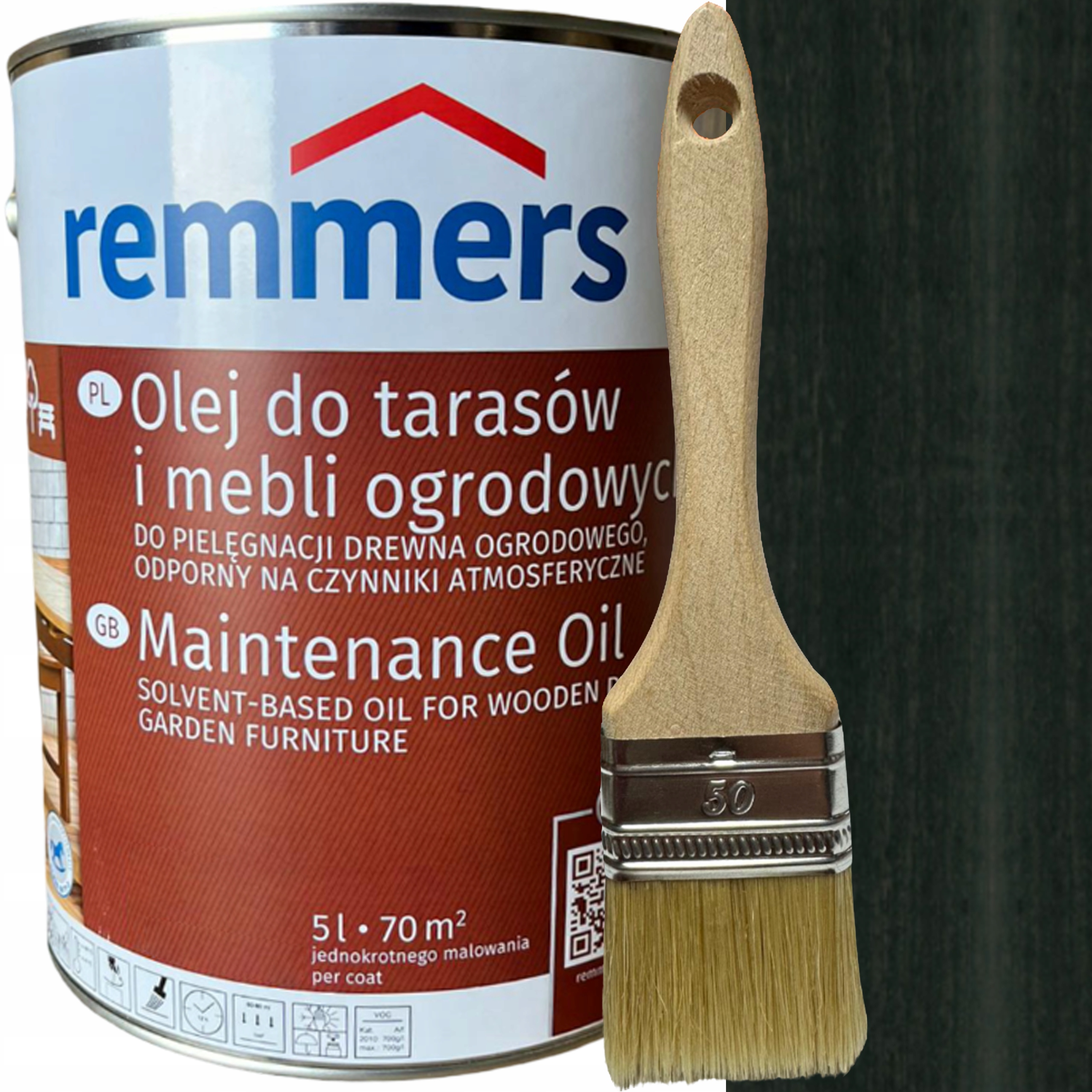 Remmers olej Heban 050085 10L do drewna tarasu mebli