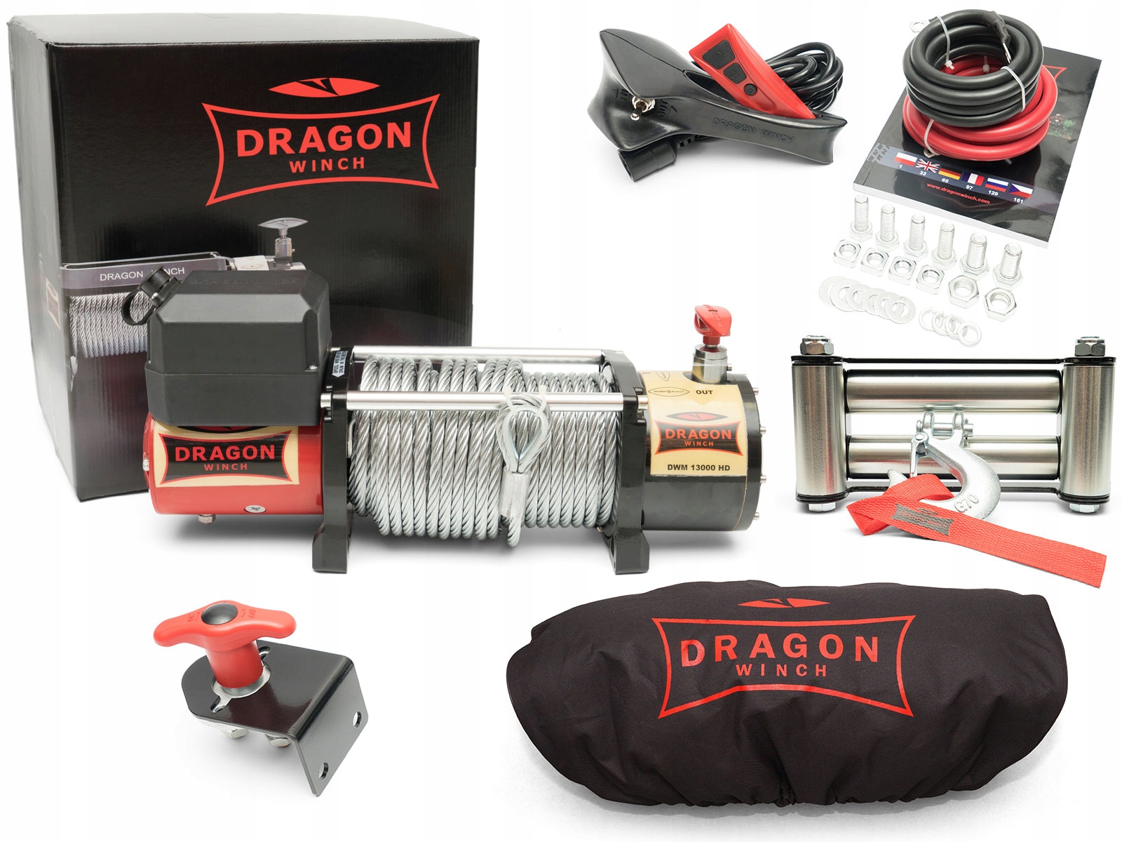 ЕЛЕКТРИЧНА ЛЕБІДКА 24V АВТОМОБІЛЬНИЙ ЕВАКУАТОР 6T