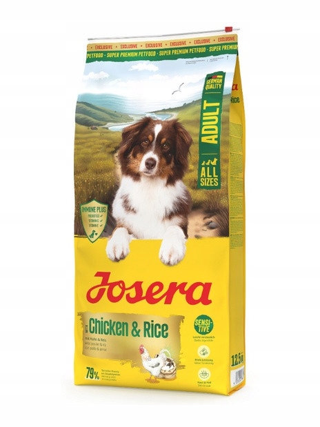 Suché krmivo pro psa Josera Adult Chicken & Rice 12,5 kg
