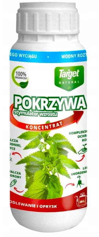 

Koncentrat Pokrzywy, naturalny stymulator wzrostu