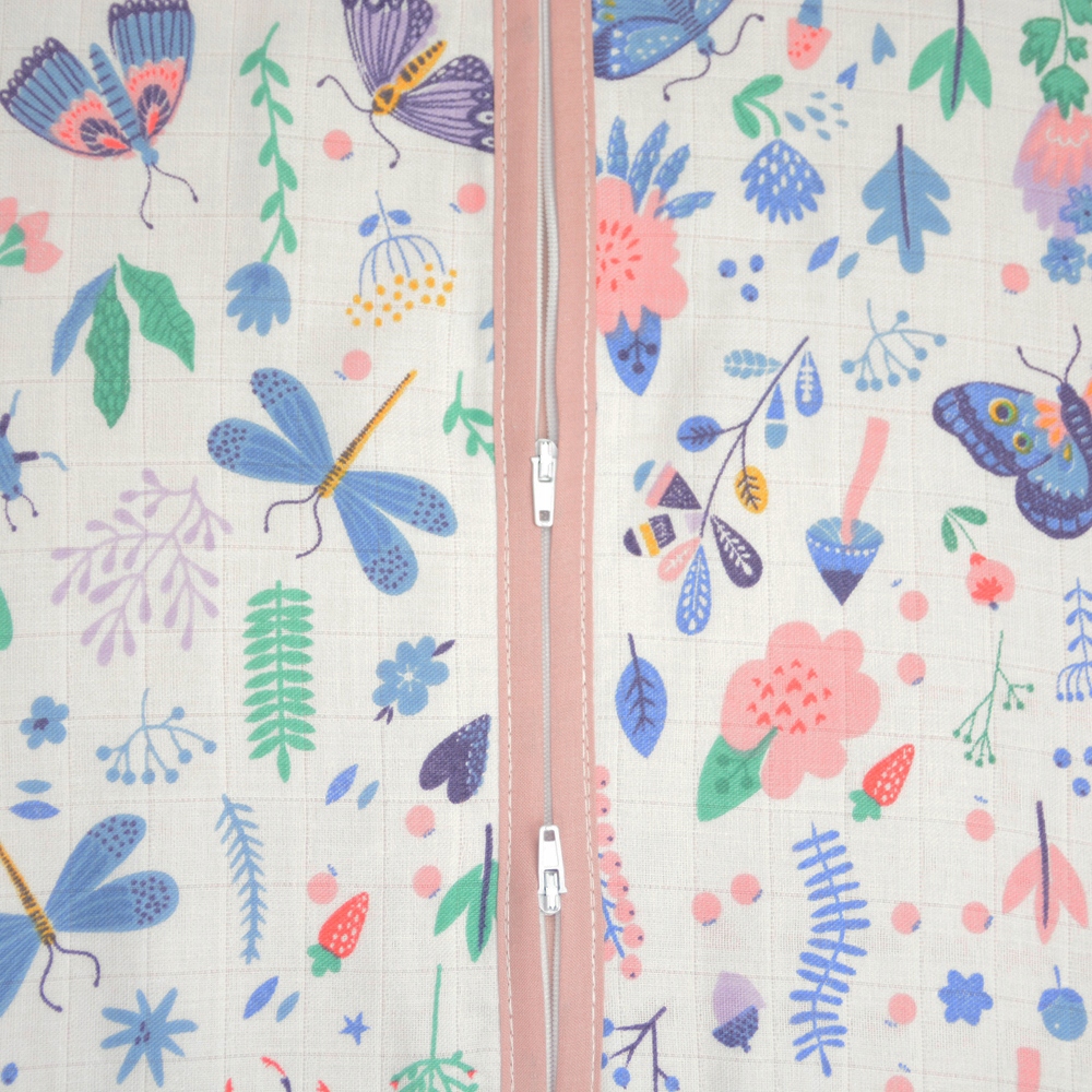 ŚPIWOREK DO SPANIA MUŚLINOWY 80-86 LETNI 0,5 TOG BAWEŁNA100% PRODUKT POLSKI Rozmiar 86