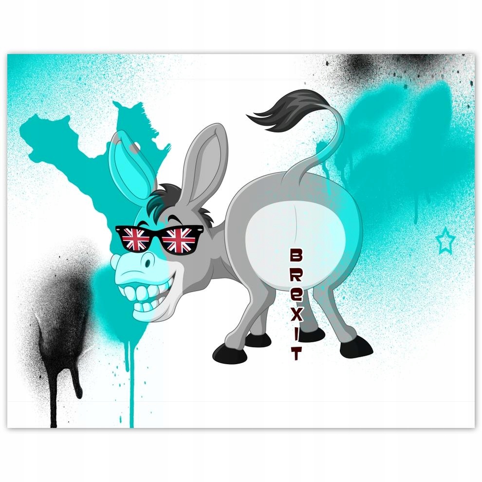 

Plakat 50x40 Brexit Uk Gb