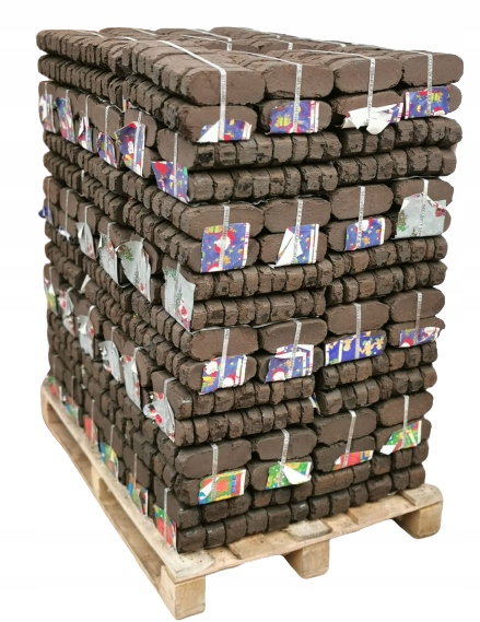 

1000kg Brykiet Torfowy w zgrzewkach z Białorusi