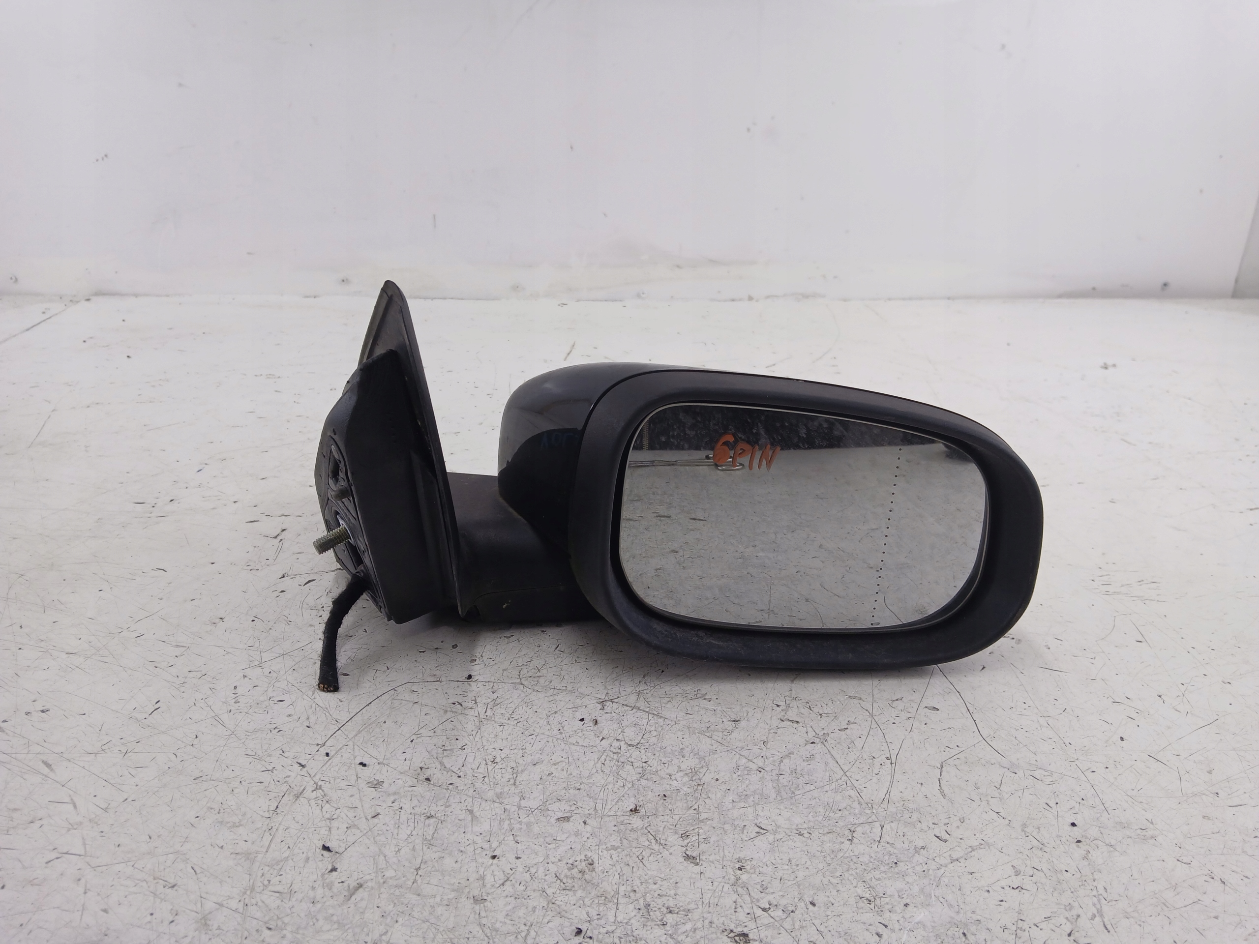 VOLVO V50 mirror right 6 PIN black,