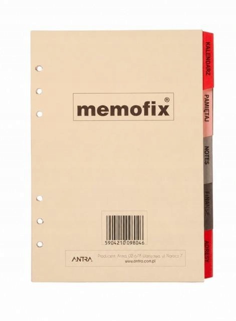 Wkład Kalendarzowy 2027 Memofix B6 St Komplet