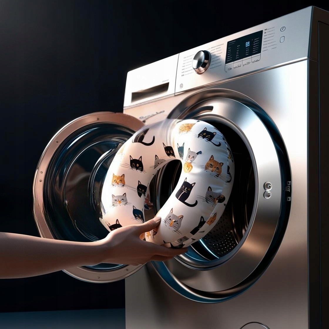 ZESTAW Poduszka podróżna Rogal Zagłówek i opaska na oczy Waga produktu z opakowaniem jednostkowym 0.35 kg