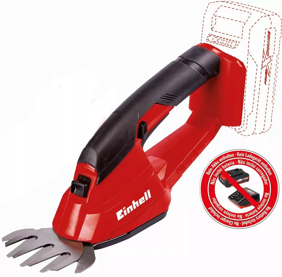 Einhell Nůžky Na Trávy Ge-cg 18/1 LI Solo