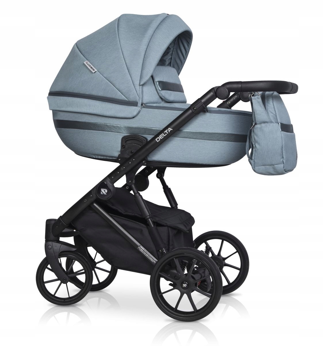 POLSKI LEKKI WÓZEK WIELOFUNKCYJNY 2w1 / RIKO BASIC DELTA OCEAN Kod producenta Riko Basic Delta Ocean