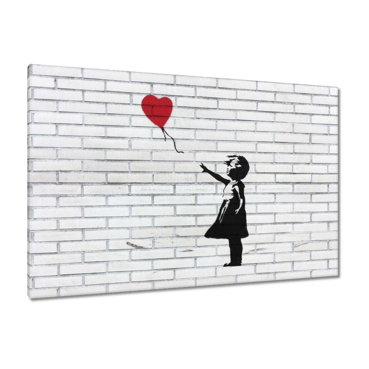 Obrazy 120x80 Banksy Dívka balón