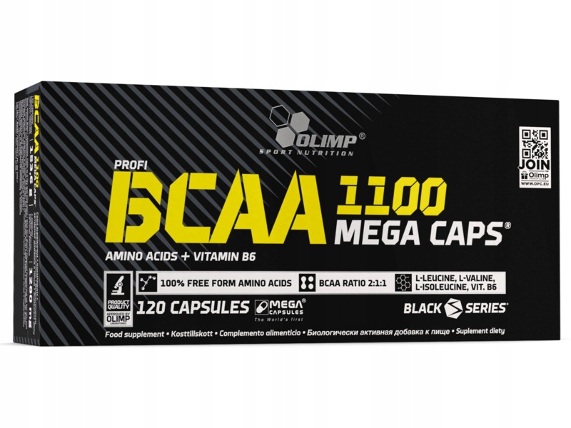 Аминокислоты BCAA OLIMP 1100 Mega Caps (120 капсул)