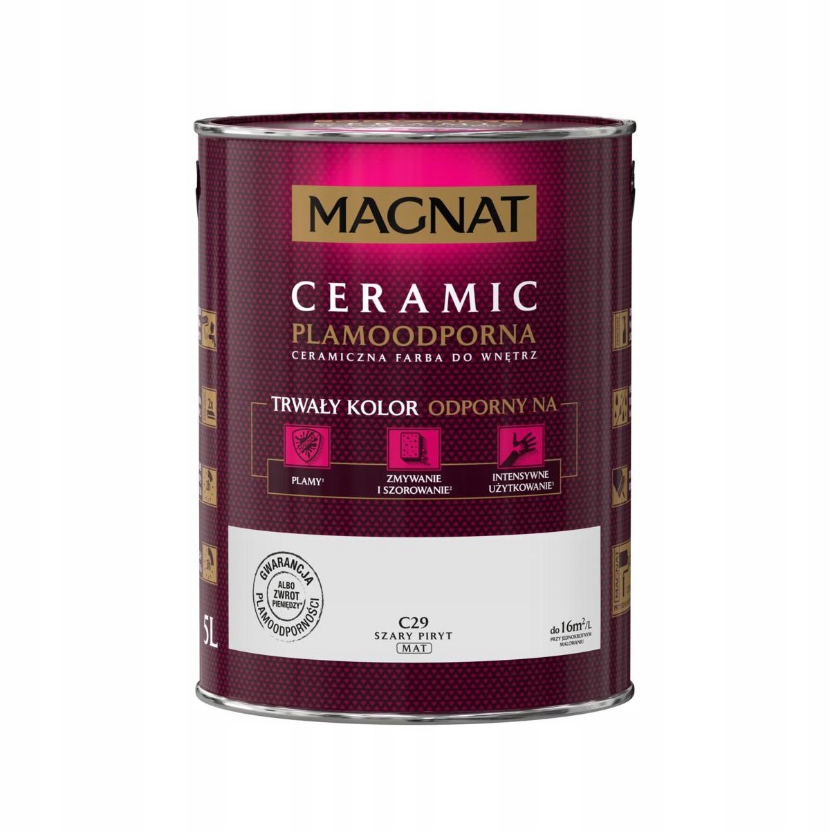 

Magnat Ceramic 5l Szary Piryt C29