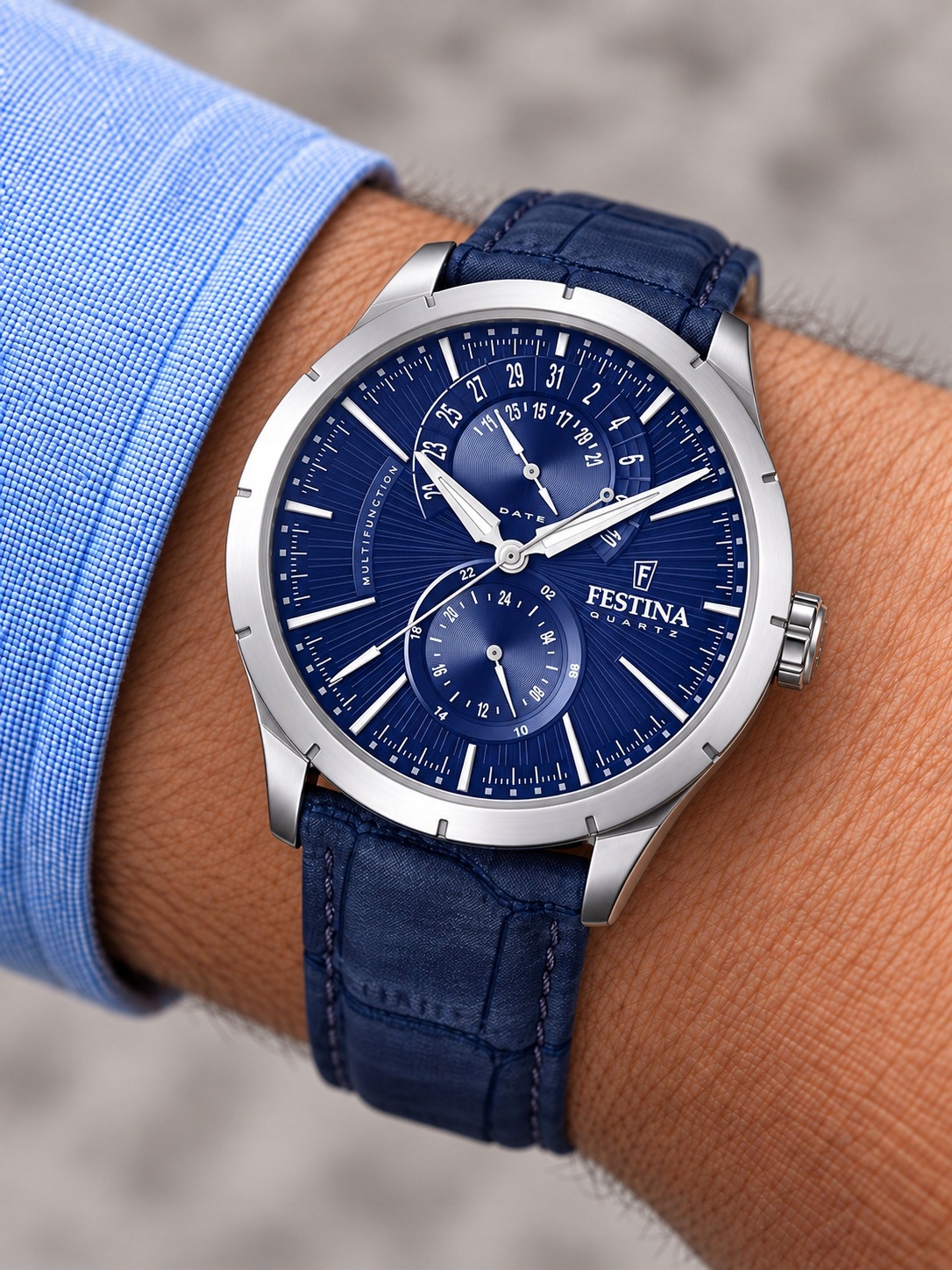 Pánské Hodinky Festina Retro F16573/7 45,00 mm 5ATM
