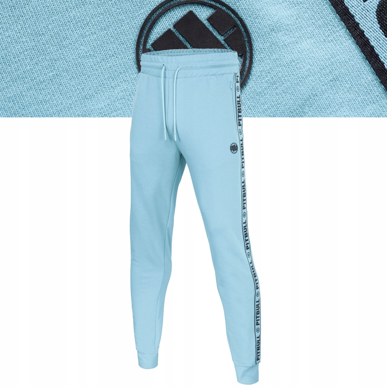Męskie Spodnie Dresowe Pitbull Tricot Sportowe