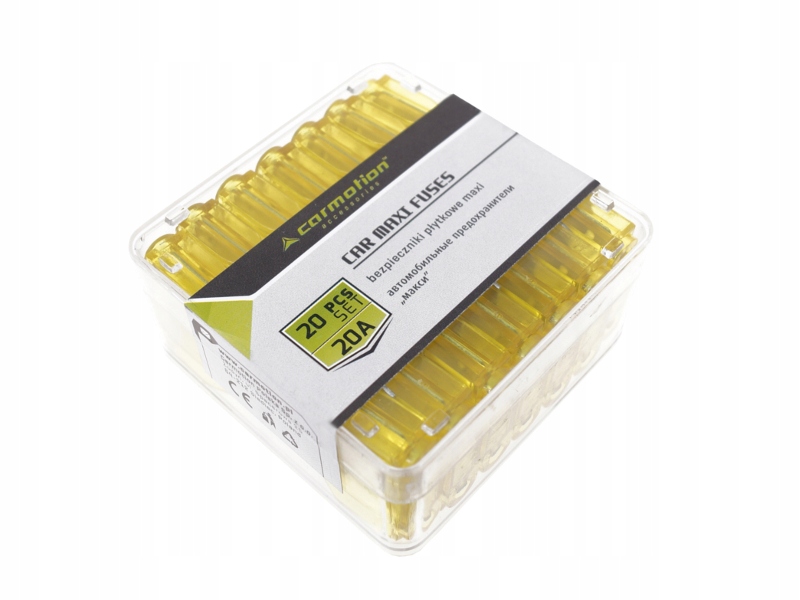 86210 - КОМПЛЕКТ ПРЕДОХРАНИТЕЛЕЙ 20A MAXI 20 ШТ