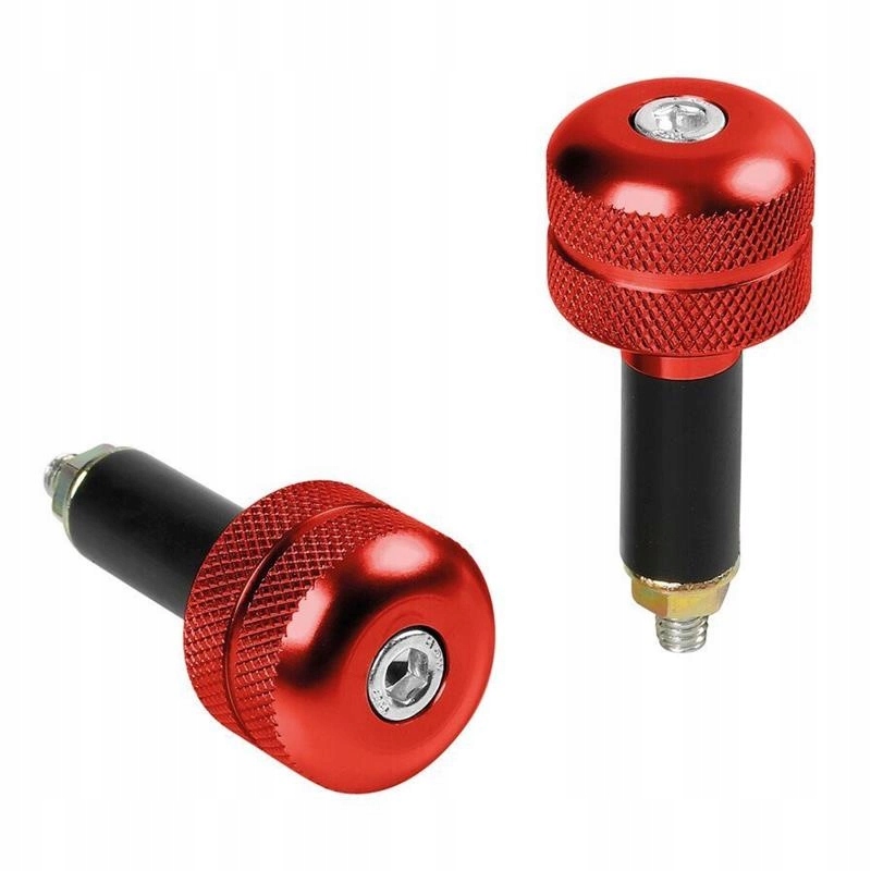 Końcówki kierownicy Lampa Bar Ends Red