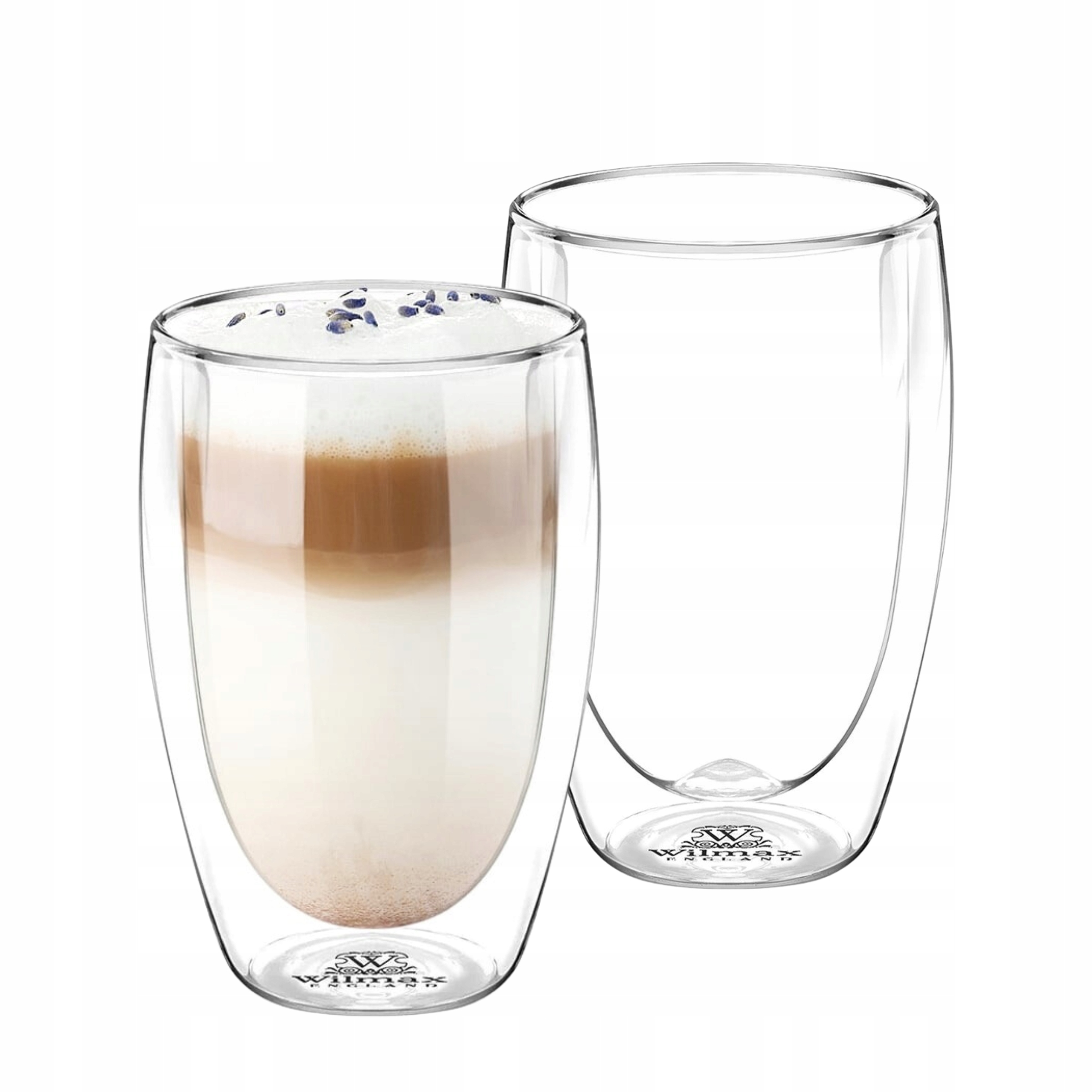 Szklanka termiczna do kawy i herbaty z podwójną ścianką Wilmax 400 ml