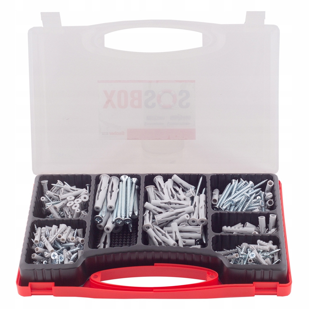 Fischer Sos Box 533629 Zestaw Kołków Rozporowych Kołki Rozporowe 360 części
