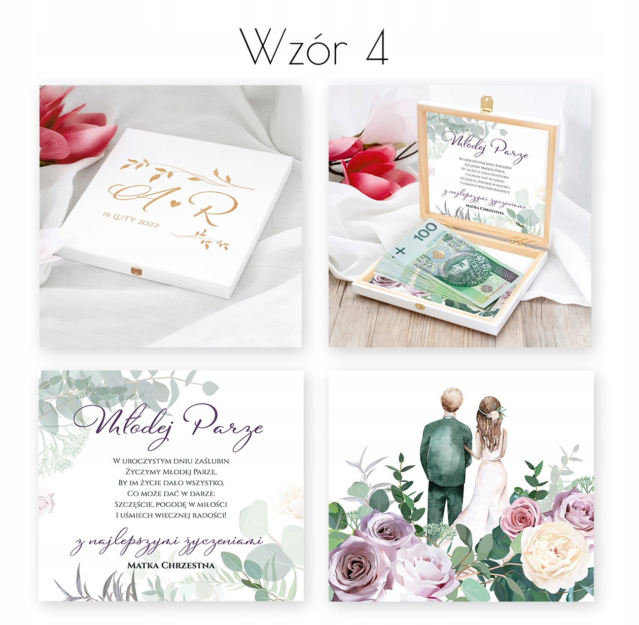 PEREZENT NA ŚLUB PUDEŁKO NA PIENIĄDZE KARTKA NA ŚLUB KASETKA NA PIENIĄDZE Głębokość produktu 3 cm