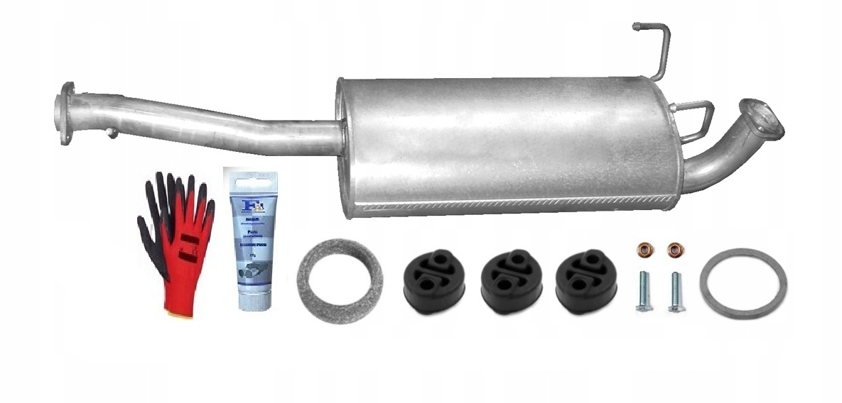 Toyota Land Cruiser 3.4 (1996-2002) Tlumič Výfuku 3 dveře bonus