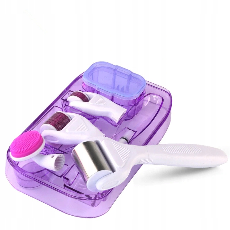 DermaRoller 6w1 Mezoterapia Twarz/OCZY Roller Zasilanie brak
