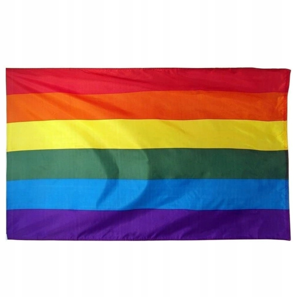 

Tęczowa Flaga Lgbt 150x90 cm Mocna Rainbow Flag