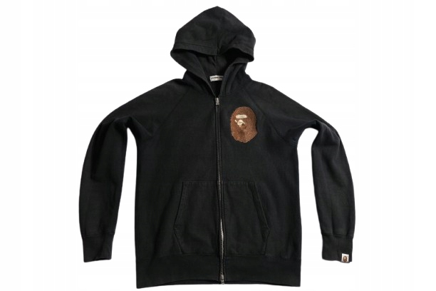 【A BATHING APE】アベイシングエイプ classics　ZIP UP A BATHING APE__BLUZA BAPE CLASSIC ZIP UP HOODIE__M • Cena