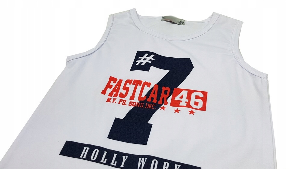 TOP bluzka FASTCAR r 12 - 134 cm WHITE Marka Inna marka