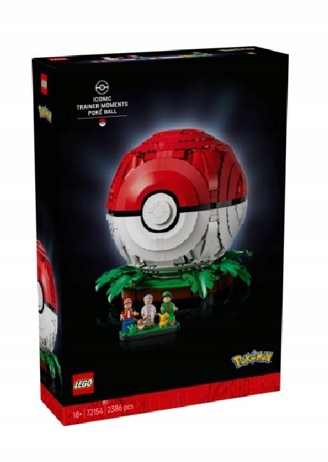 Lego 72154 Pokémon – Kultovní Pokéball S Trenéry