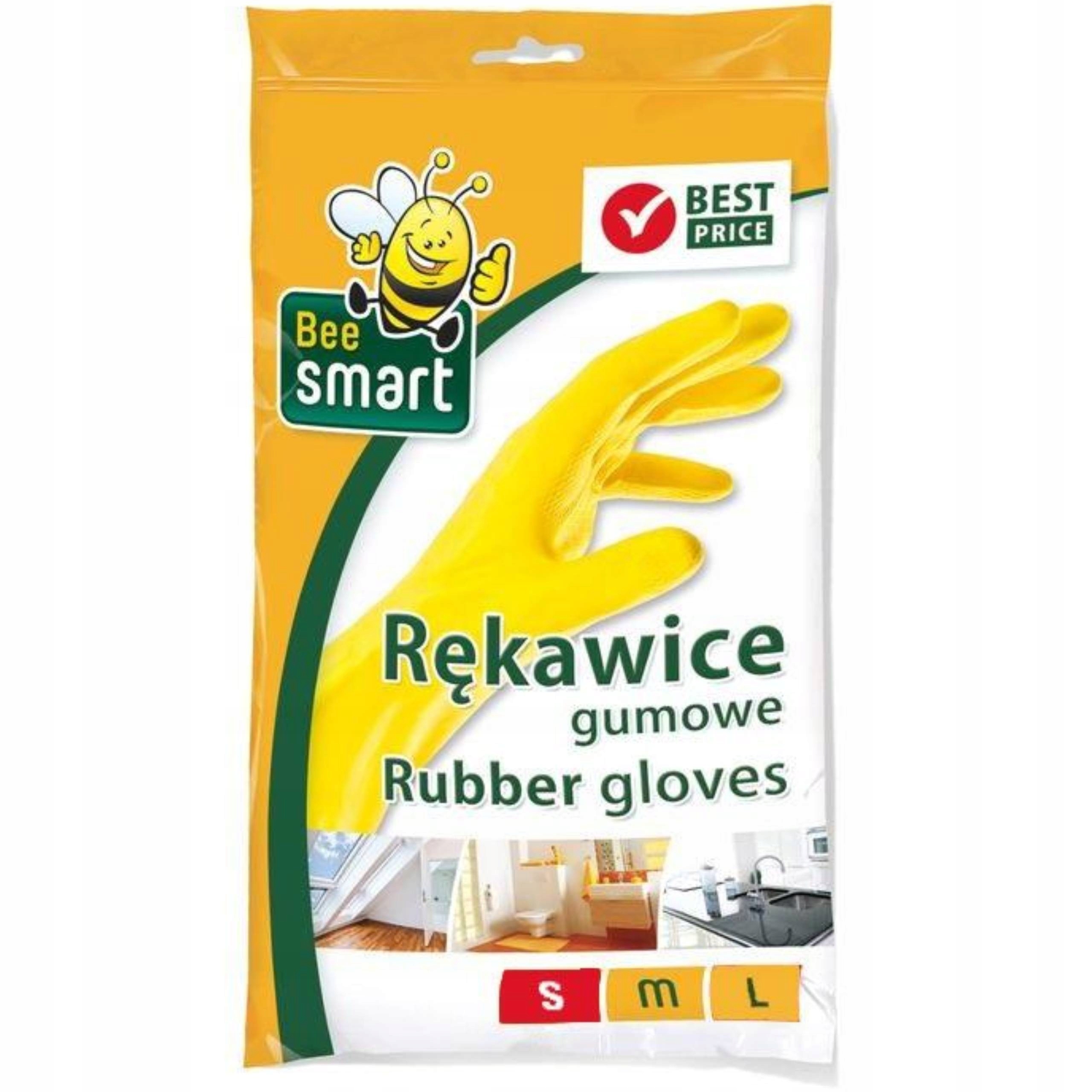 

Rękawice Gumowe Flokowe S