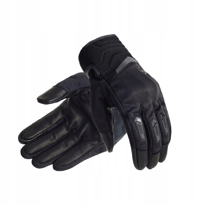 Motocyklové rukavice Mcp by Eska Challenger Pro Black veľ. XL pohodlné