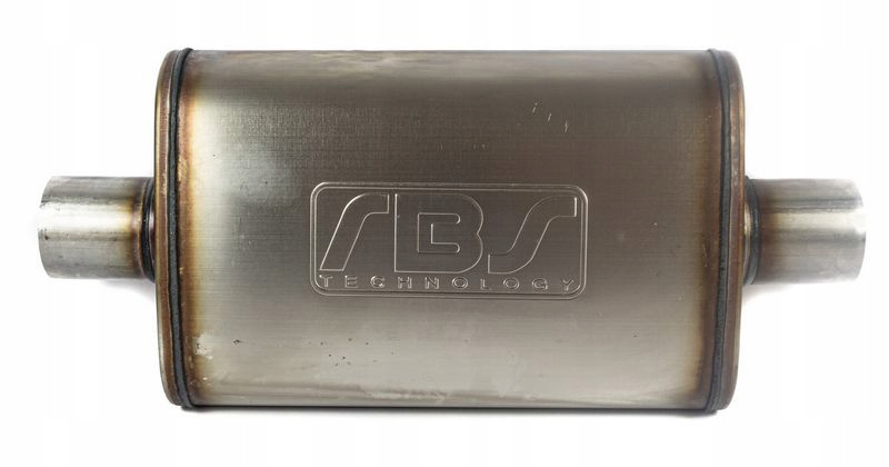 TŁUMIK ŚRODKOWY 2,5'' 63mm CENTER SPORTOWY PRZELOTOWY RBS Technology Numer katalogowy części RBS-EX-25CC