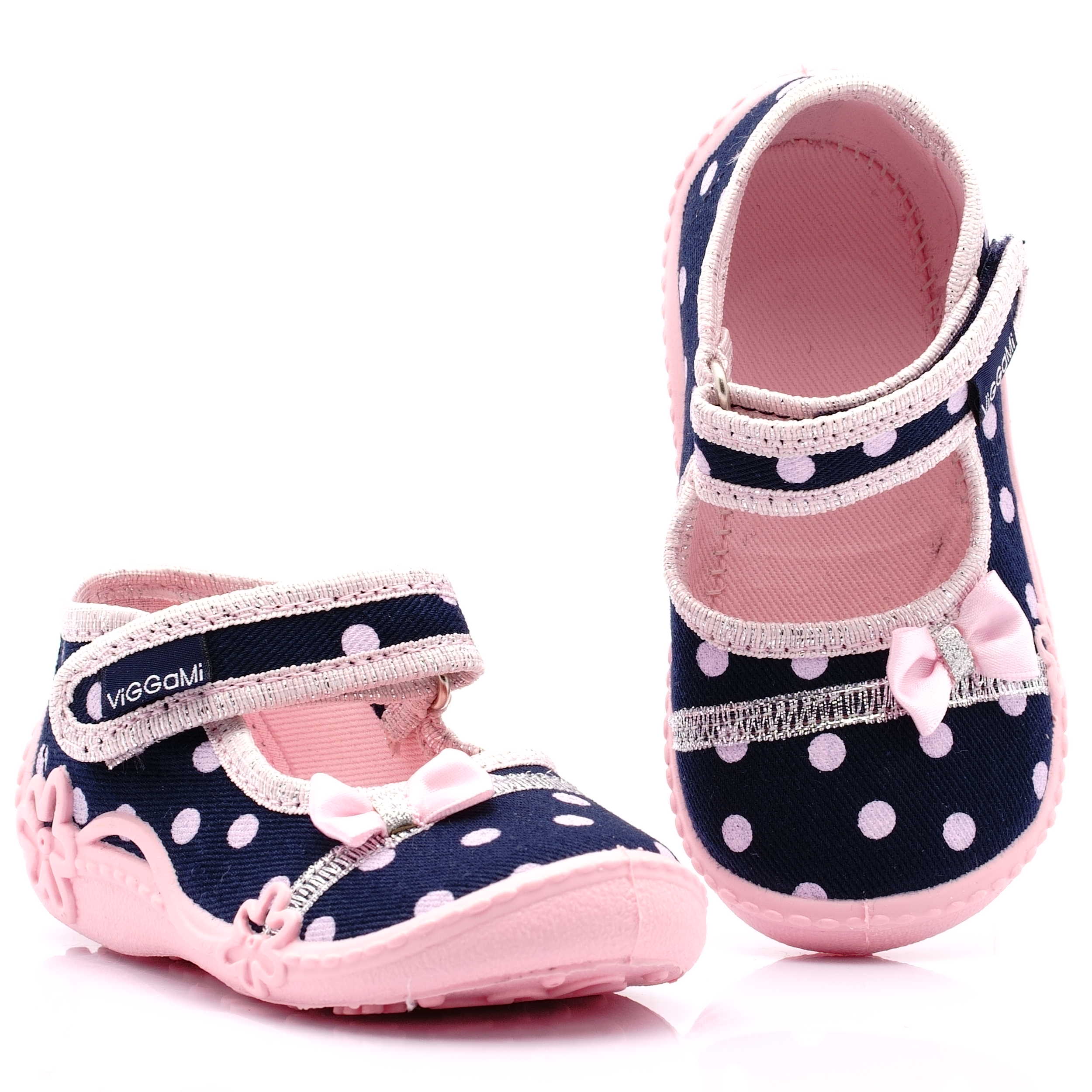 VIGGAMI KAPCIE BUTY DZIEWCZĘCE MAJKA GROSZKI 24 Marka Viggami