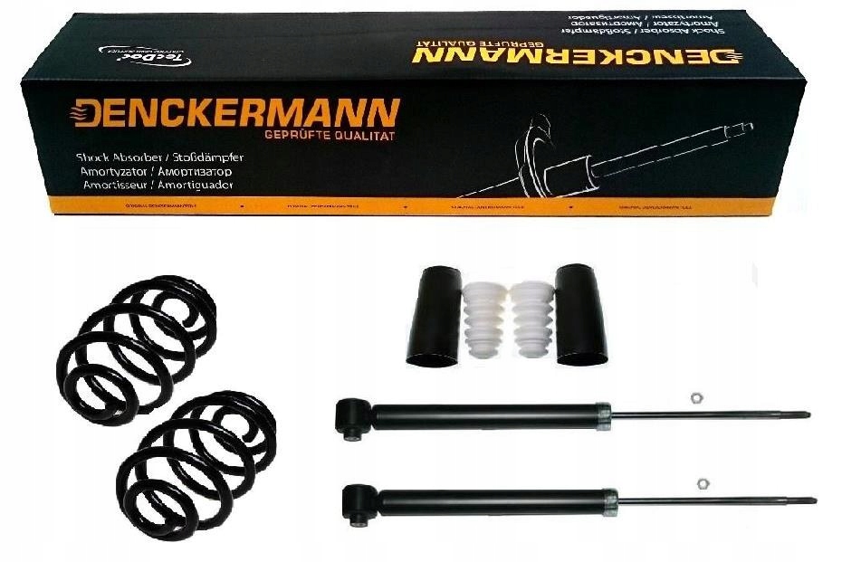 Tlumiče Pružiny Audi A6 C5 Sedan Zadní Sada Osl