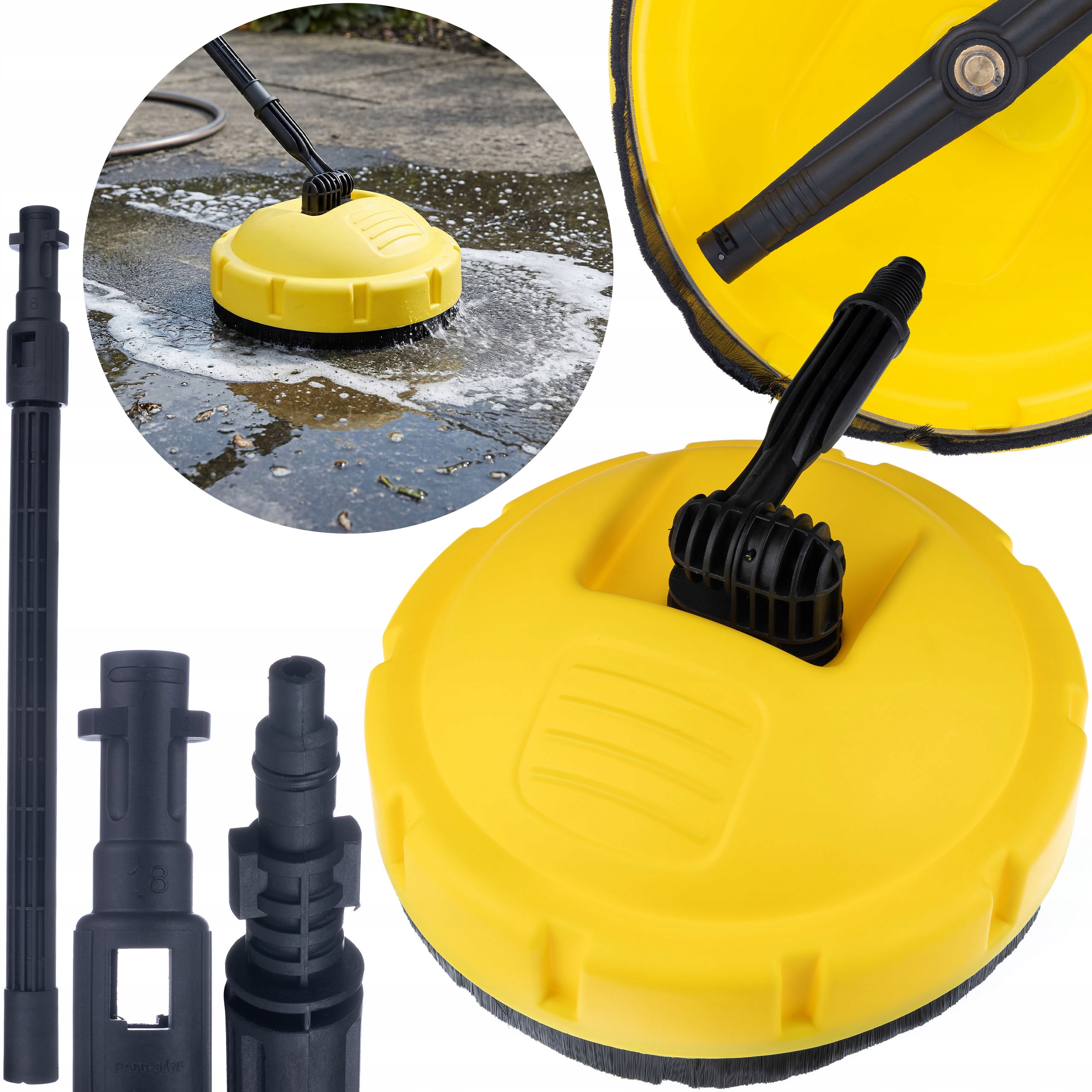 Szczotka Lanca T-racer Do Patio Tarasu Kostki Karcher K2 K3 K4 K5 K6 K7