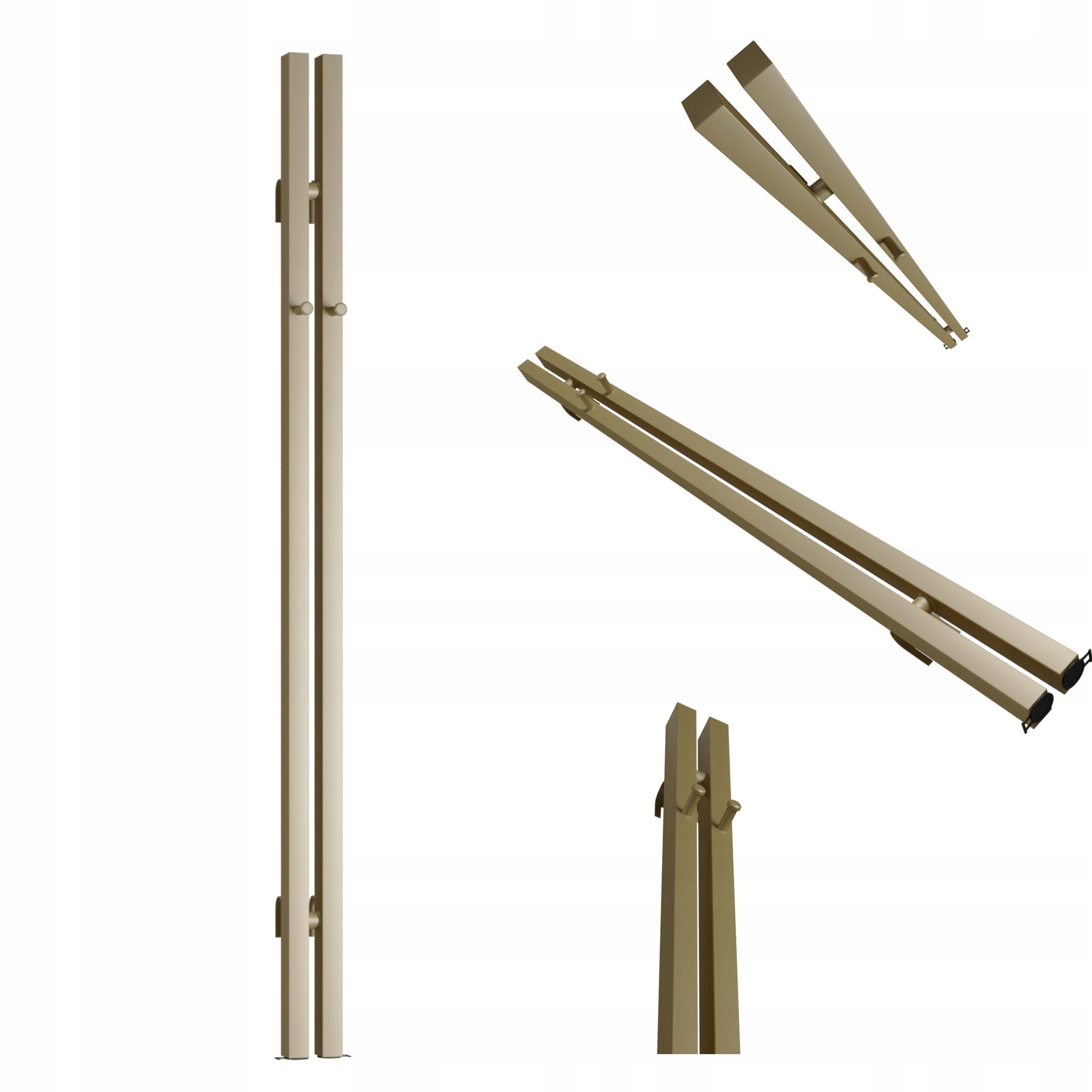 Dekorativní radiátor Bigben Hook 140x8 quartz 2