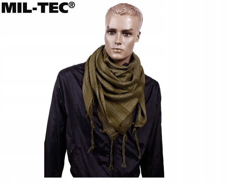 ARAFATKA CHUSTA KEFIJA SHEMAGH WOJSKOWA MIL-TEC 110X110cm OCHRONNA OLIVE Płeć produkt uniseks