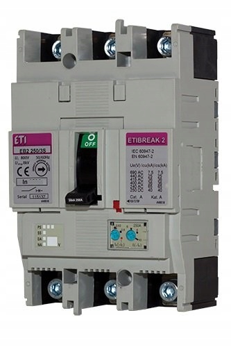Wyłącznik mocy 4P 160A 36kA EB2 160/3S