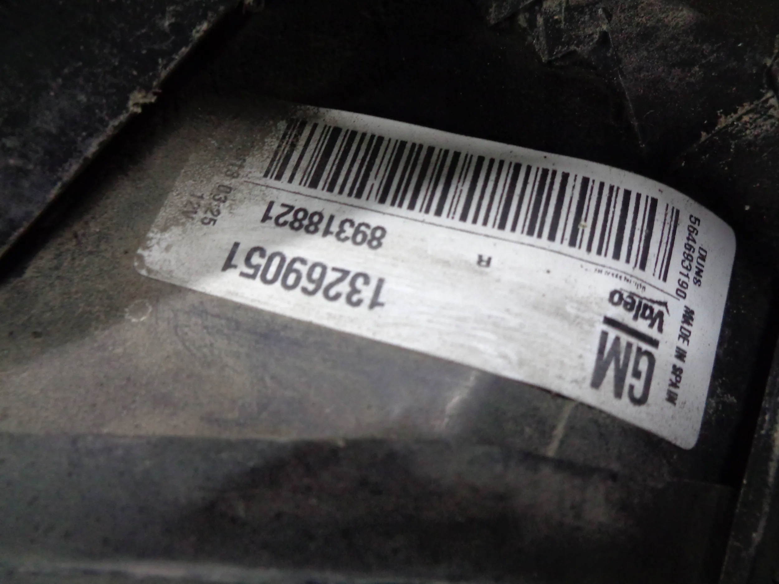 OPEL CORSA D light right rear part 5 door 06-14R