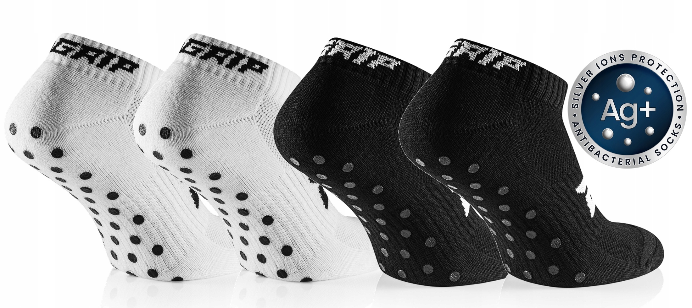 STOPKI KRÓTKIE SKARPETKI PIŁKARSKIE TRENINGOWE ANTYPOŚLIZGOWE EvoGRIP 36-40 EAN (GTIN) 5904292476558