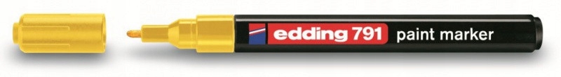 

Olejowy Marker z Okrągłą Końcówką Żółty Solidny